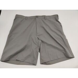 PGA Tour Men's Golf Shorts Size 40 Gray Flat Front Activewear Cargo‎ Pockets